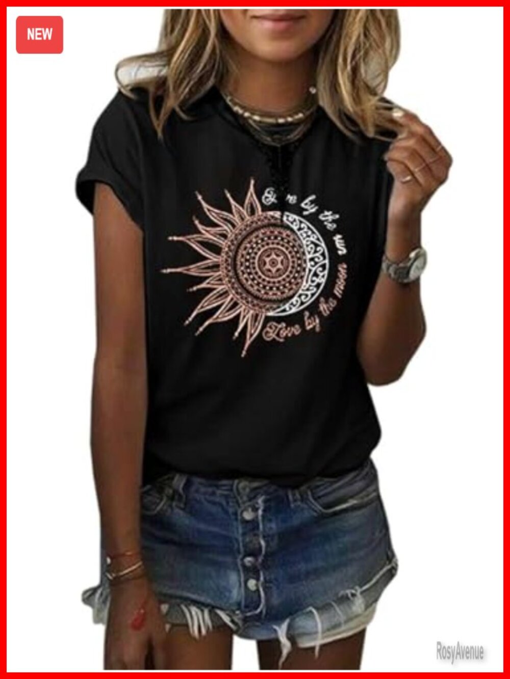 Vintage Graphic Tee Short Sleeve Cotton Blend Crew Neck